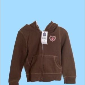 Gap Girls Lined Hoodie. Size XS (4-5)